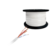 CARRETE DE ( 500 FT ), 152 M, 2 PARES CAT5E, + 1 PAR CALIBRE 16 PARA ALIMENTACIÓN, DE COLOR BLANCO, PARA APLICACIONES DE DOMOS PTZ A DISTANCIAS LARGAS , USO INTERIOR.-Cableado-CONDUMEX-Bsai Seguridad & Controles