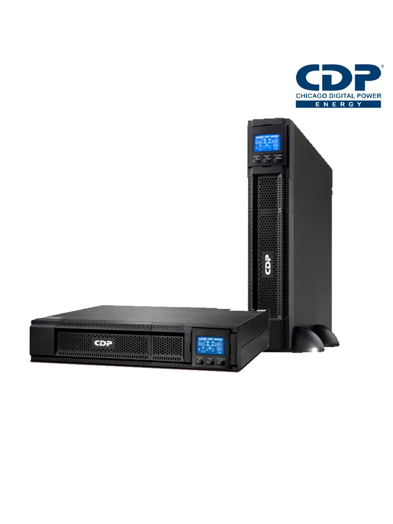 CDP UPO113RTAX- UPS ONLINE 3 KVA / 2700 WATTS / 4 TERMINALES DE SALIDA / BATERIAS 12V / 9AH X 6 / RESPALDO 4 MIN CARGA COMPLETA-Reguladores y UPS-CHICAGO DIGITAL POWER-Bsai Seguridad & Controles