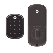 CERRADURA AUTÓNOMA ASSURE YRD256, COLOR BRONCE, TECLADO DISCRETO, PIN, POSIBLE INTEGRACIÓN CON ZWAVE Y APERTURA POR SMARTPHONE-Automatizacion - Casa Inteligente-YALE-ASSA ABLOY-Bsai Seguridad & Controles