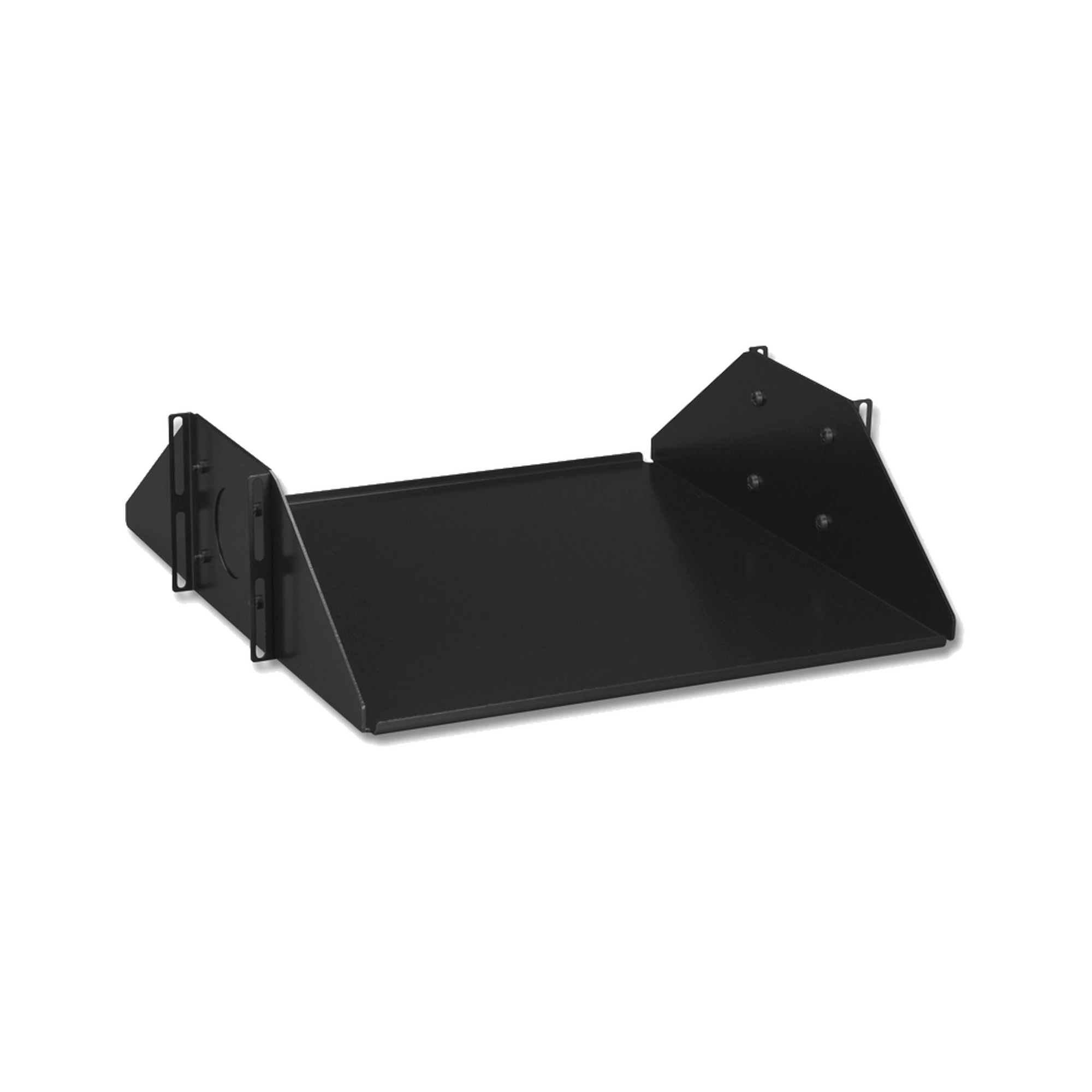 CHAROLA DOBLE PARA SOPORTAR EQUIPO EN RACKS DE 152 MM DE PROFUNDIDAD, DE 19IN, 3UR, COLOR NEGRO-Accesorios para Rack/Gabinetes-SIEMON-Bsai Seguridad & Controles