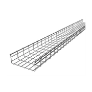 CHAROLA TIPO MALLA 116/300 MM, CON ACABADO ELCTRO ZINC, HASTA 553 CABLES CAT6, TRAMO 3 M-Charolas Tipo Malla-CHAROFIL-Bsai Seguridad & Controles