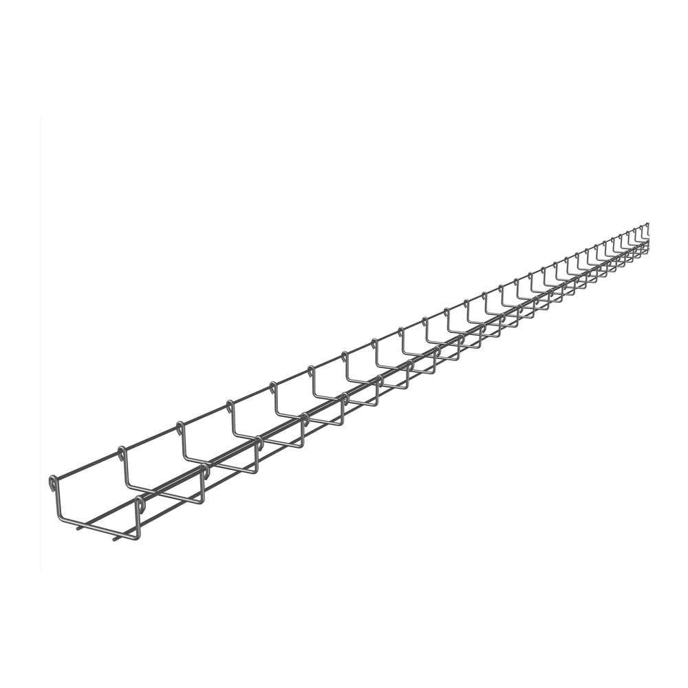 CHAROLA TIPO MALLA 33/100 MM CON ACABADO ELECTRO ZINC, HASTA 52 CABLES CAT6, TRAMO 3M-Charolas Tipo Malla-CHAROFIL-Bsai Seguridad & Controles