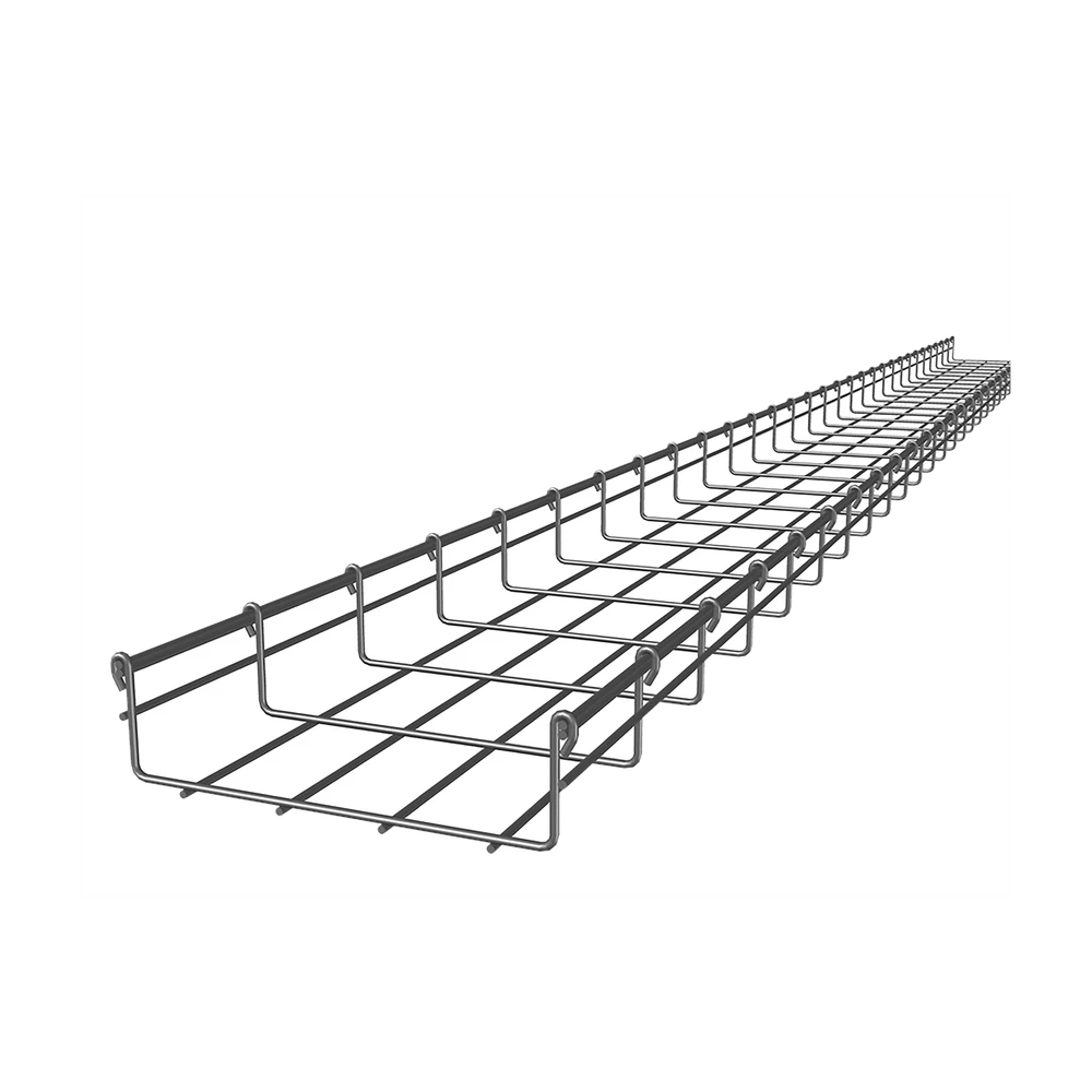CHAROLA TIPO MALLA 54/200 MM, CON ACABADO ELECTRO ZINC, HASTA 172 CABLES CAT6, TRAMO 3 M-Charolas Tipo Malla-CHAROFIL-Bsai Seguridad & Controles