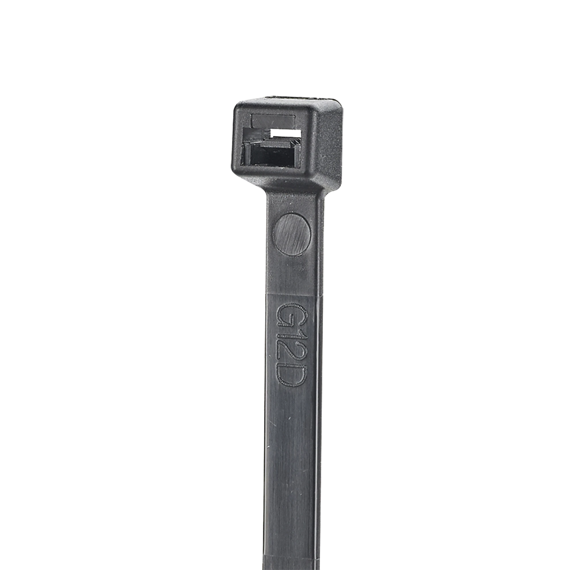 CINCHO DE NYLON 6.6 STRONGHOLD™, DE 370MM DE LARGO, COLOR NEGRO, EXTERIOR RESISTENTE A RAYOS UV, PAQUETE DE 100PZ-Fijacion-PANDUIT-Bsai Seguridad & Controles