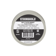 CINTA ELECTRICA PARA AISLAR, DE PVC, USO GENERAL, GROSOR DE 0.18MM (7 MIL), ANCHO DE 19MM, Y 20.12M DE LARGO, COLOR GRIS-Fijacion-PANDUIT-Bsai Seguridad & Controles