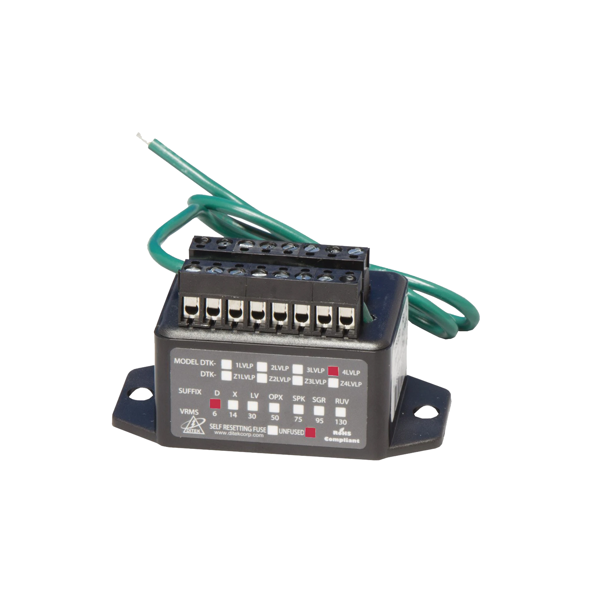 CIRCUITO DE PROTECCIÓN PARA VOZ, DATOS Y SEÑALIZACION.-Protección contra Descargas-DITEK-Bsai Seguridad & Controles