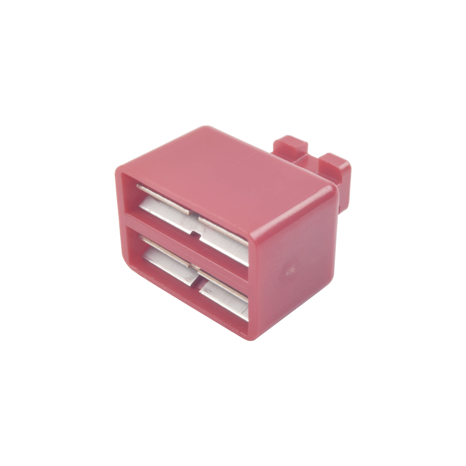 CLIP DE PUENTE, PARA USO CON REGLETAS S66 DE SIEMON, DE 1 PAR, COLOR ROJO-Jacks / Plugs-SIEMON-Bsai Seguridad & Controles