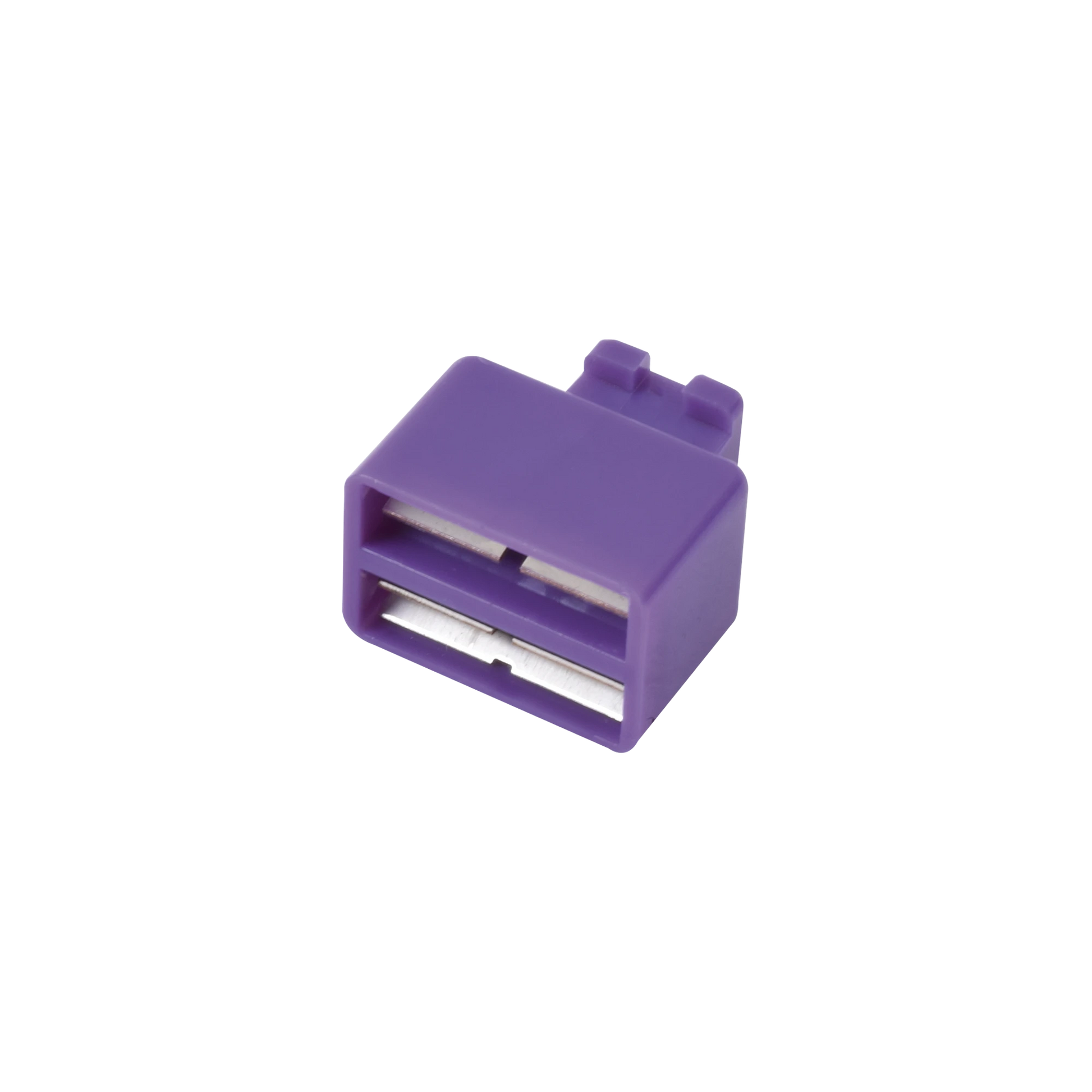 CLIP DE PUENTE, PARA USO CON REGLETAS S66, DE 1 PAR, COLOR VIOLETA-Jacks / Plugs-SIEMON-Bsai Seguridad & Controles