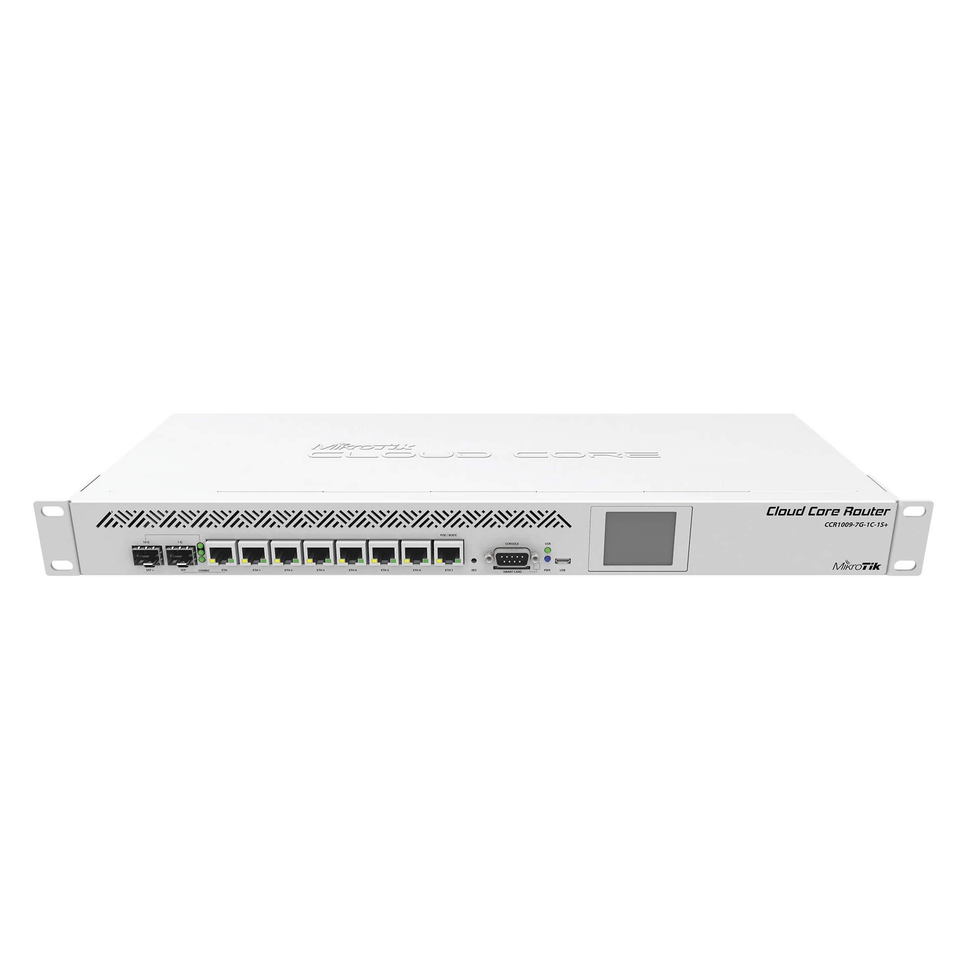 CLOUD CORE ROUTER, CPU 9 NUCLEOS PUERTOS GIGABIT, 1 COMBO TP/SFP, 1 PUERTO SFP+, 2 GB MEMORIA-Routers-Firewalls-Balanceadores-MIKROTIK-Bsai Seguridad & Controles