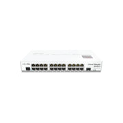 CLOUD ROUTER SWITCH CRS125-24G-1S-IN 24 PUERTOS GIGABIT ETHERNET Y 1 PUERTO SFP, PARA ESCRITORIO-Switches-MIKROTIK-Bsai Seguridad & Controles
