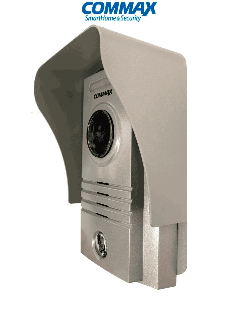 COMMAX DRC40KRS - PAQUETE DE FRENTE DE CALLE DRC40K Y CUBIERTA DE METAL PARA MAYOR PROTECCIÓN CONTRA LA LUZ DEL SOL Y LA LLUVIA-Frentes de Calle-COMMAX-Bsai Seguridad & Controles