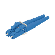 CONECTOR DE FIBRA OPTICA LC DUPLEX OPTICAM, MONOMODO 9/125 OS2, PRE-PULIDO, COLOR AZUL-Conectores-PANDUIT-Bsai Seguridad & Controles