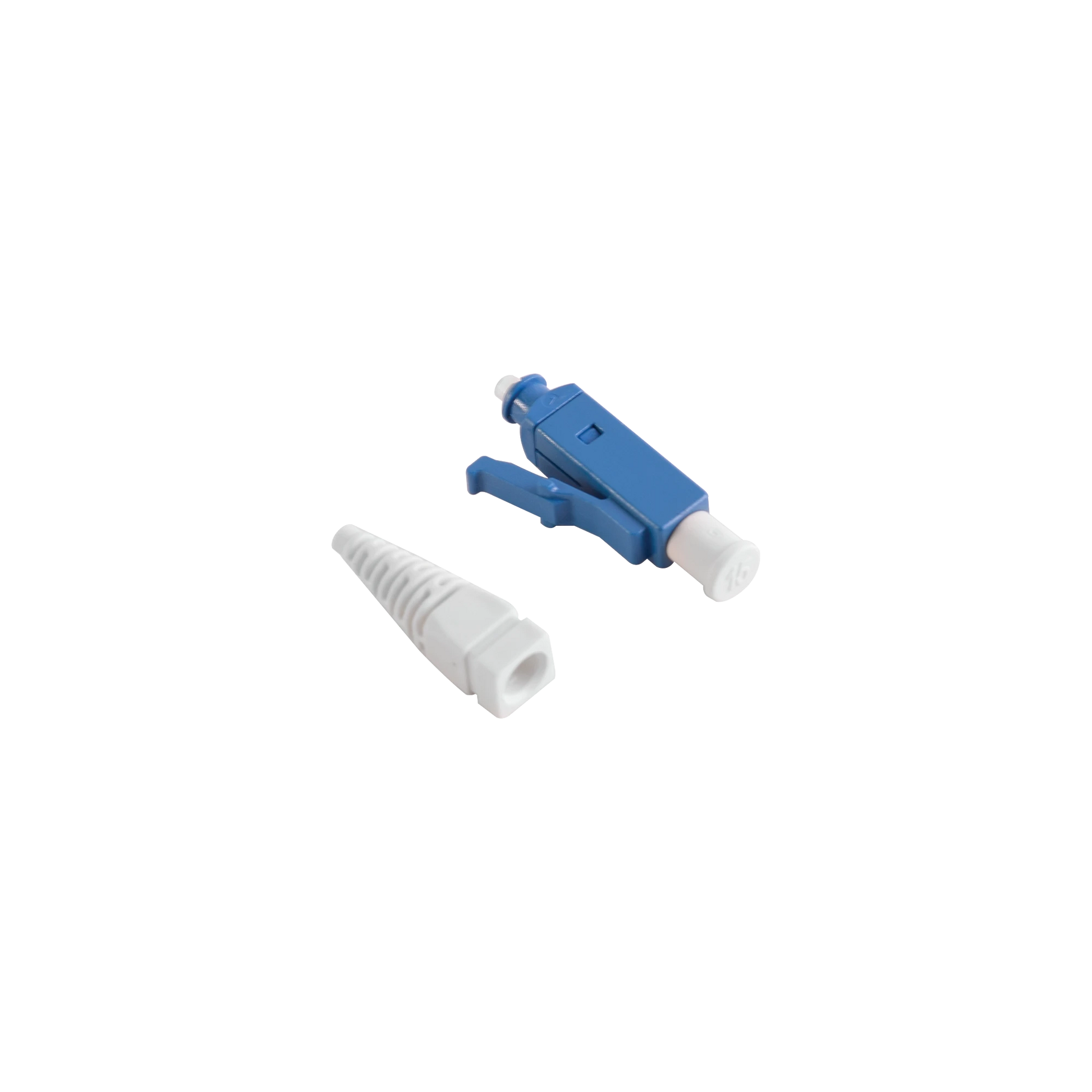 CONECTOR DE FIBRA OPTICA LC SIMPLEX, PARA INSTALACION EN CAMPO, MONOMODO, FIBRA RECUBIERTA, COLOR AZUL-Conectores-SIEMON-Bsai Seguridad & Controles