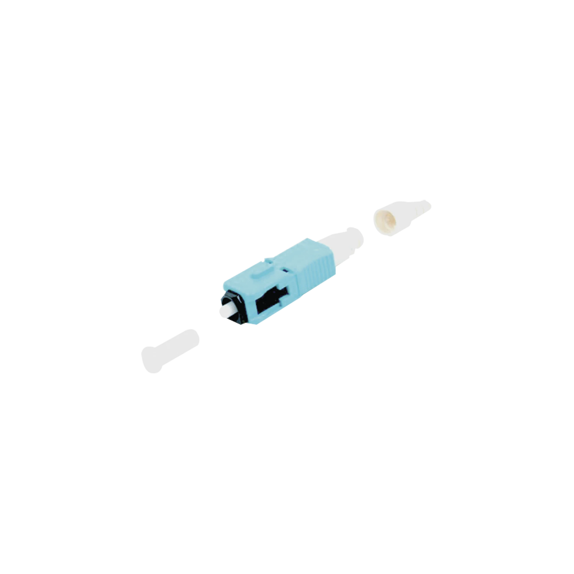 CONECTOR DE FIBRA OPTICA PRE-PULIDO LIGHTBOW SC SIMPLEX, MULTIMODO 50/125 (OM3/OM4), RE-TERMINABLE, COLOR AQUA-Conectores-SIEMON-Bsai Seguridad & Controles