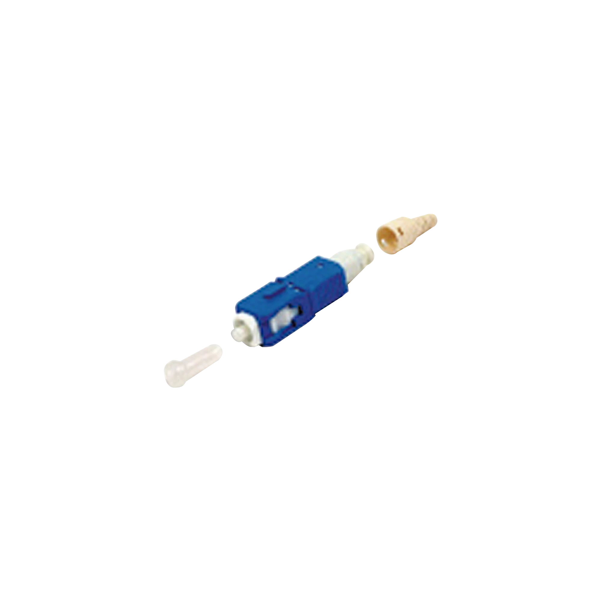 CONECTOR DE FIBRA OPTICA PRE-PULIDO LIGHTBOW SC/UPC SIMPLEX, MONOMODO OS1/OS2, RE-TERMINABLE, COLOR AZUL-Conectores-SIEMON-Bsai Seguridad & Controles