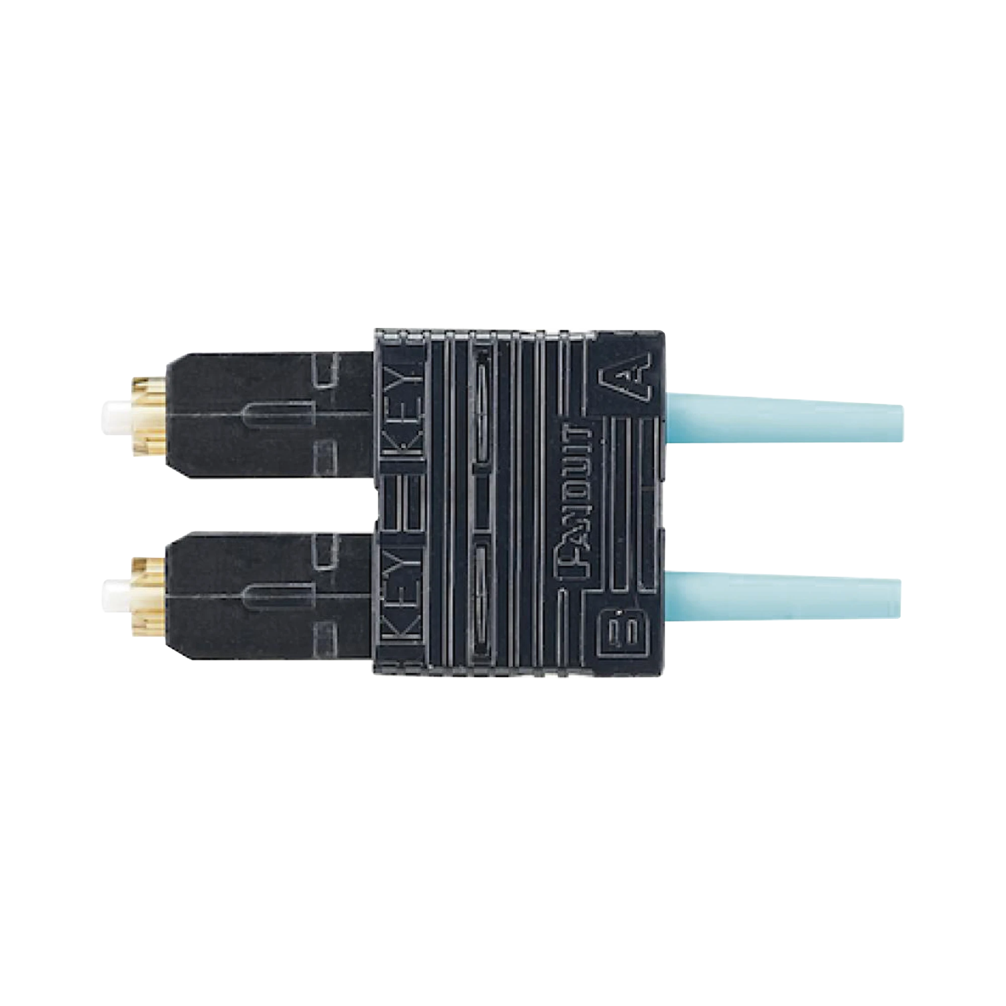 CONECTOR DE FIBRA OPTICA SC DUPLEX OPTICAM, MULTIMODO 50/125 OM3/OM4, PRE-PULIDO, COLOR AQUA-Conectores-PANDUIT-Bsai Seguridad & Controles
