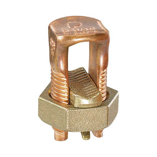 CONECTOR MECANICO DE PUESTA A TIERRA, DE COBRE, PARA CABLES DE CALIBRE 8 A 4 AWG-Charola-PANDUIT-Bsai Seguridad & Controles