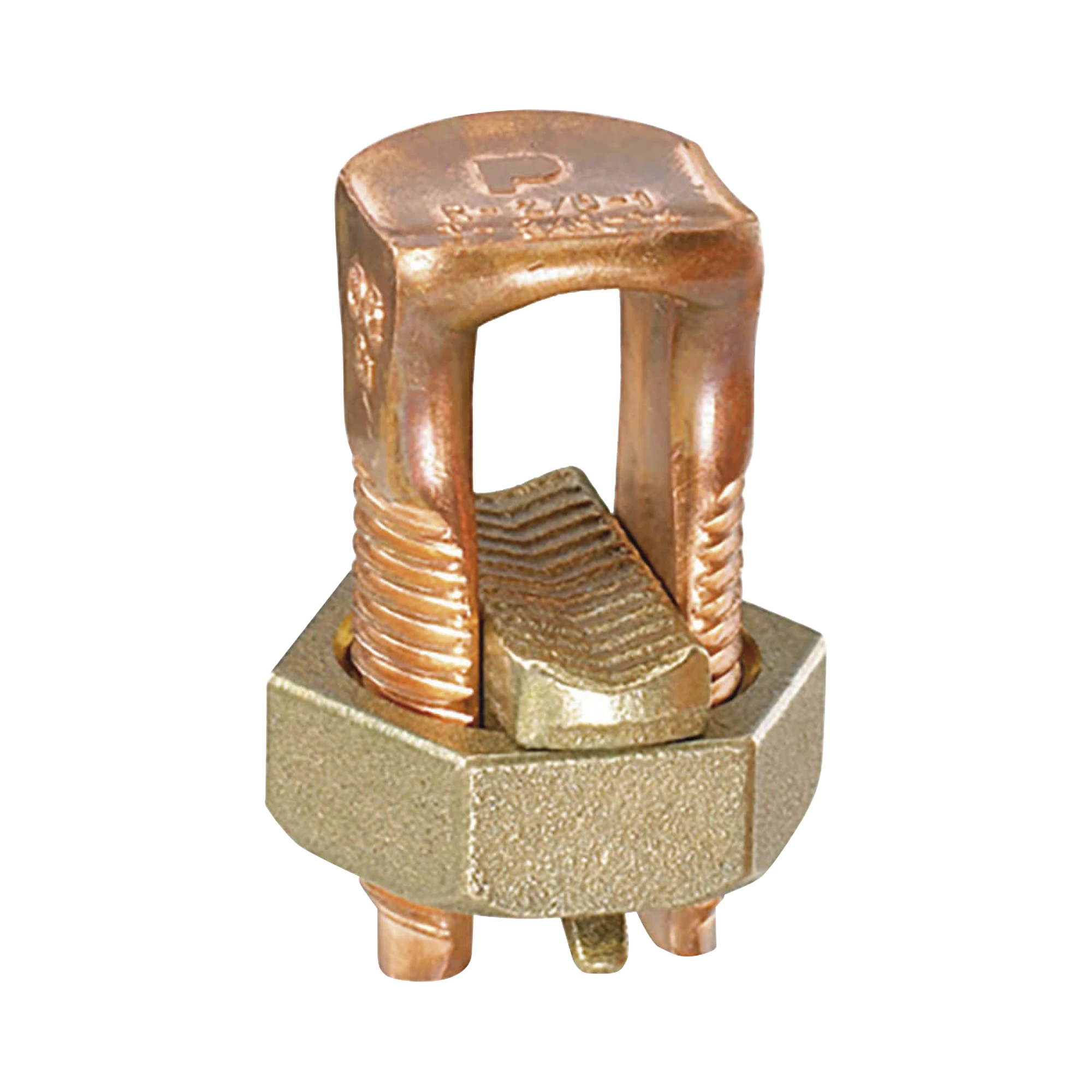 CONECTOR MECANICO DE PUESTA A TIERRA, DE COBRE, PARA CABLES DE CALIBRE 8 A 6 AWG-Charola-PANDUIT-Bsai Seguridad & Controles