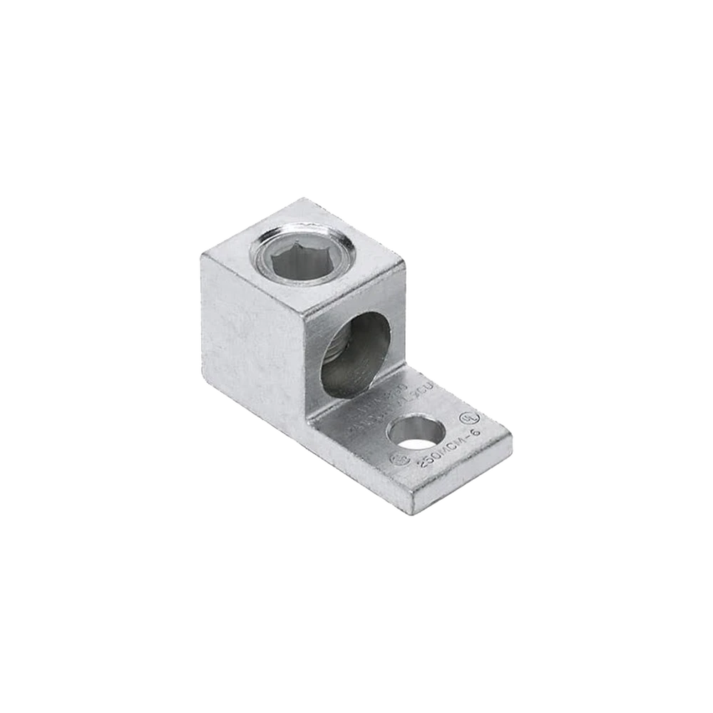 CONECTOR MECÁNICO DE BARRIL, ALUMINIO, DE UN SOLO ORIFICIO, PARA CABLE DE 14 A 2 AWG-Accesorios para Instalacion Tierra Fisica y Pararrayos-PANDUIT-Bsai Seguridad & Controles
