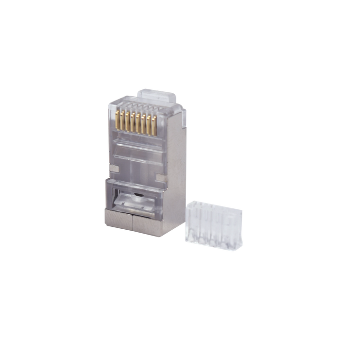 CONECTOR RJ45 PARA CABLE FTP/STP CATEGORIA 6 - BLINDADO-Jacks / Plugs-LINKEDPRO-Bsai Seguridad & Controles