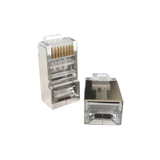 CONECTOR RJ45 PARA CABLE FTP/STP CATEGORÍA 5E - BLINDADO SIN PIN A TIERRA-Conectores-LINKEDPRO-Bsai Seguridad & Controles