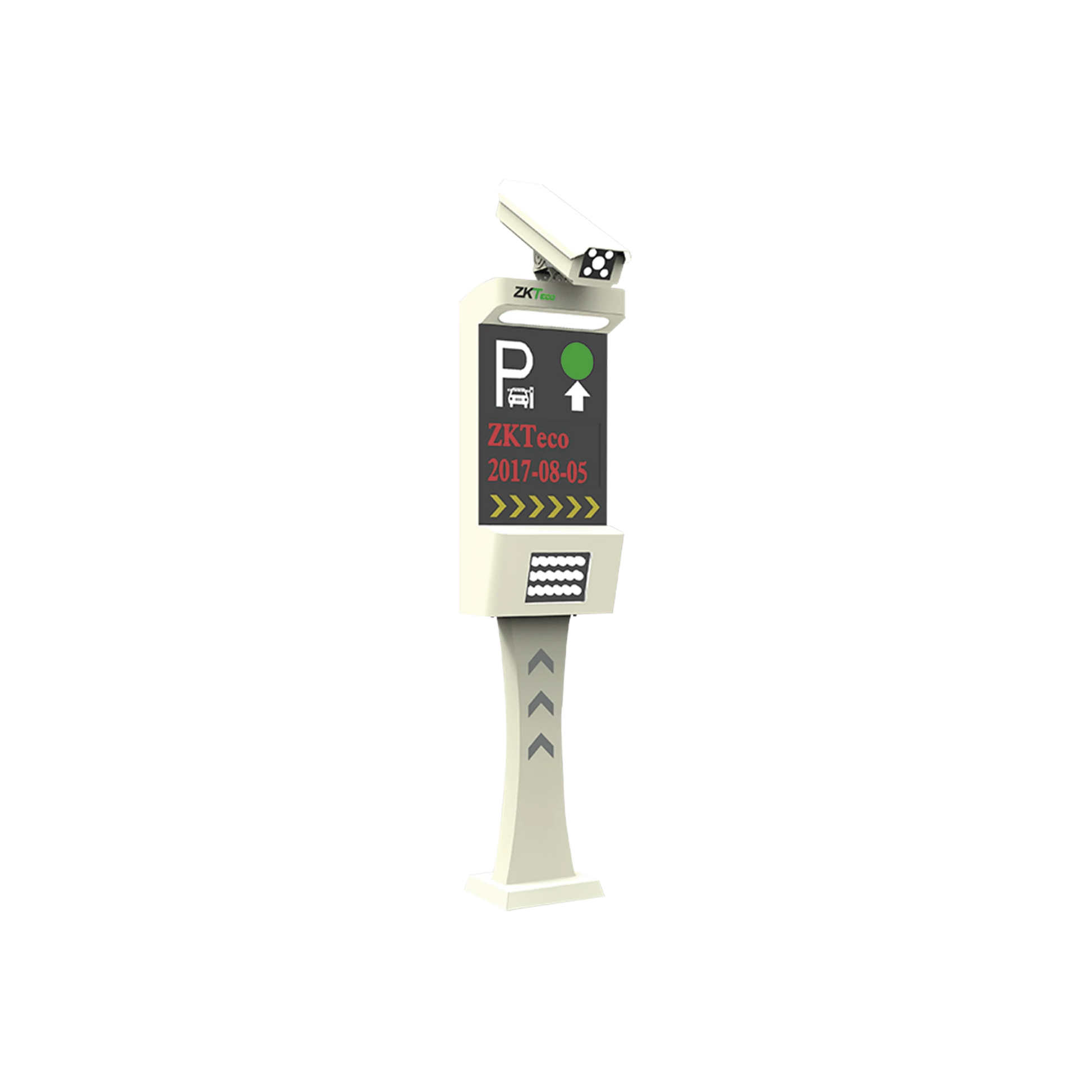 CONTROL DE ACCESO VEHICULAR CON RECONOCIMIENTO DE PLACAS / ADMINISTRACIÓN DE ESTACIONAMIENTOS / LPR / SALIDA DE RELEVADOR / REQUIERE ZKBIOSECURITY-Acceso Vehicular-ZKTECO-Bsai Seguridad & Controles