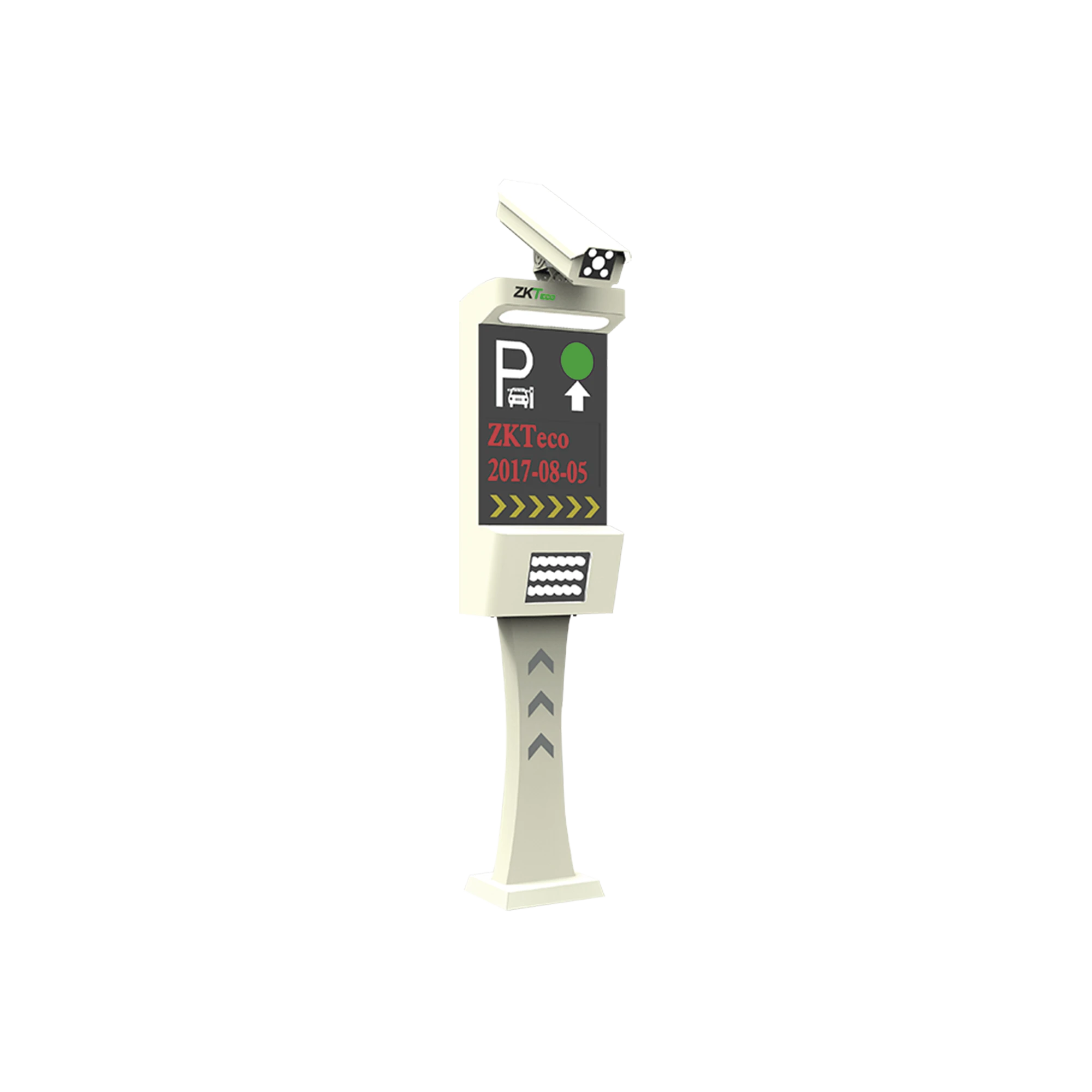 CONTROL DE ACCESO VEHICULAR CON RECONOCIMIENTO DE PLACAS / ADMINISTRACIÓN DE ESTACIONAMIENTOS / LPR / SALIDA DE RELEVADOR / REQUIERE ZKBIOSECURITY-Acceso Vehicular-ZKTECO-Bsai Seguridad & Controles