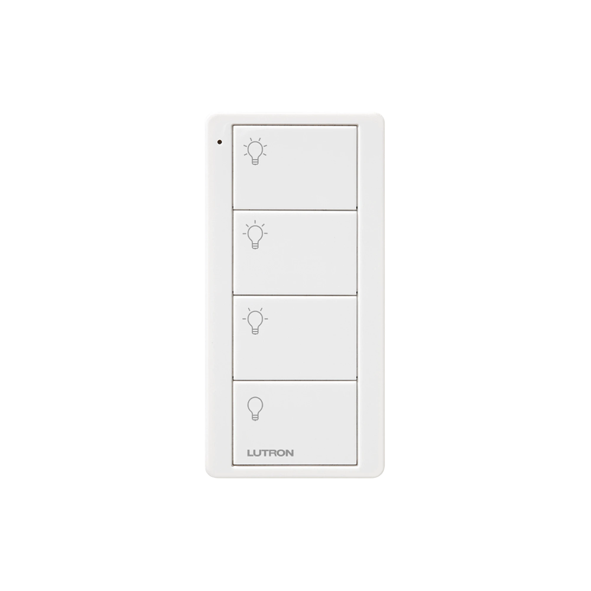 CONTROL INALAMBRICO PICO, 4 BOTONES, IDEAL PARA GENERAR 3 ESCENAS Y UN APAGADO-Automatizacion - Casa Inteligente-LUTRON ELECTRONICS-Bsai Seguridad & Controles