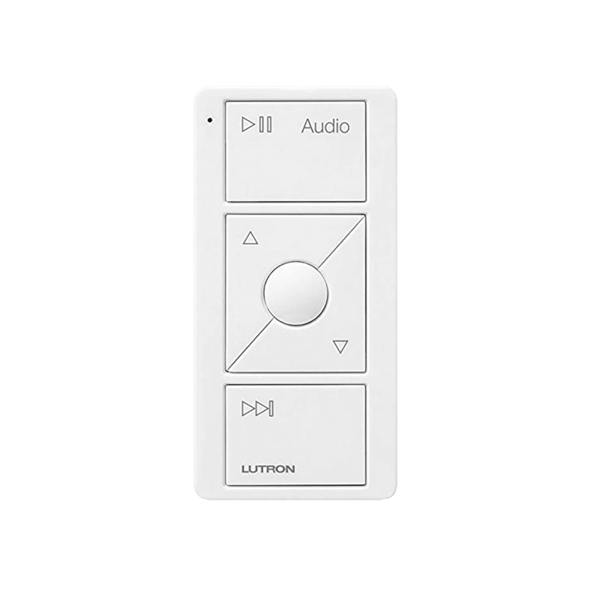 CONTROL PICO 3 BOTONES, CONTROL DE AUDIO, INTEGRABLE CON SONOS U OTRAS MARCAS.-Automatizacion - Casa Inteligente-LUTRON ELECTRONICS-Bsai Seguridad & Controles