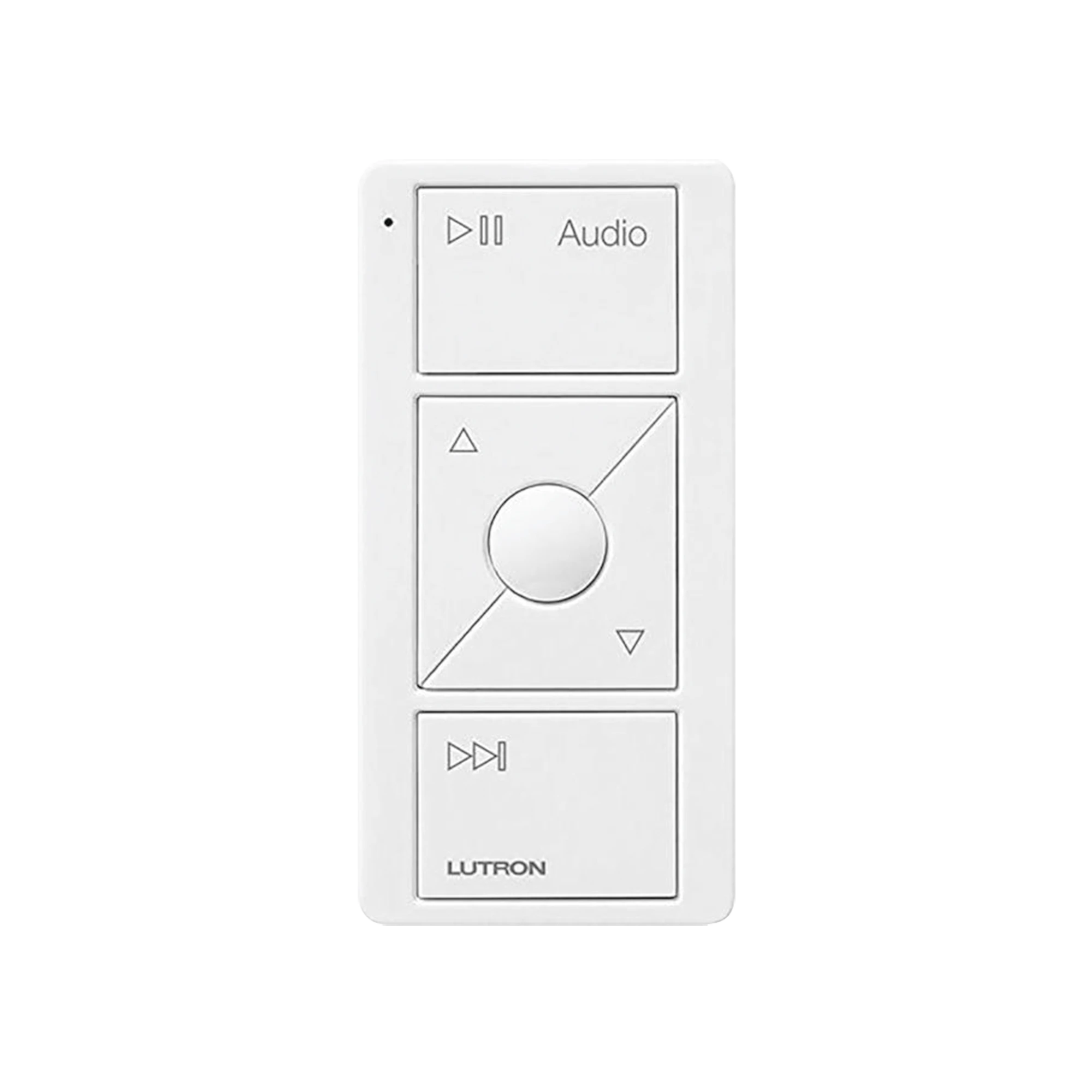 CONTROL PICO 3 BOTONES, CONTROL DE AUDIO, INTEGRABLE CON SONOS U OTRAS MARCAS.-Automatizacion - Casa Inteligente-LUTRON ELECTRONICS-Bsai Seguridad & Controles
