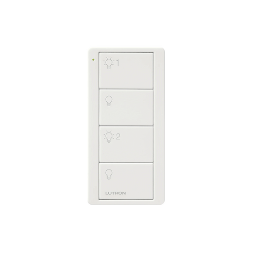CONTROL PICO 4 BOTONES, 2 GRUPOS, COMPLEMENTE CON UN ATENUADOR O SWITCH ON/OFF-Automatizacion - Casa Inteligente-LUTRON ELECTRONICS-Bsai Seguridad & Controles
