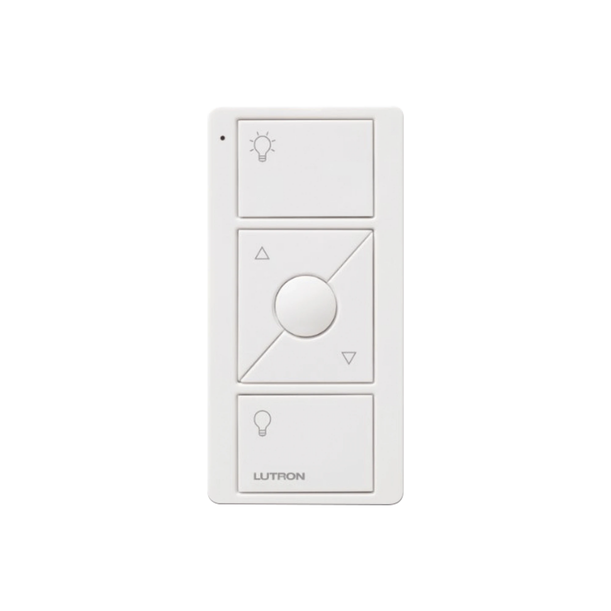 CONTROL REMOTOPICO 3 BOTONES SUBIR/BAJAR /ENCENDER/APAGAR, COMPLEMENTE CON CASETA, RA2, RADIORA2-Automatizacion - Casa Inteligente-LUTRON ELECTRONICS-Bsai Seguridad & Controles