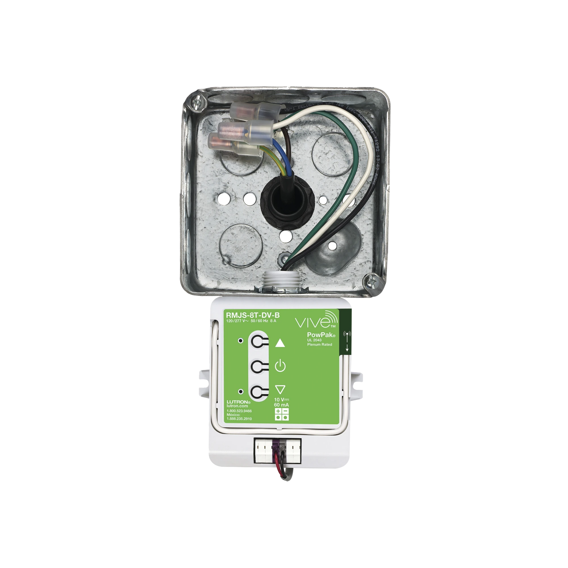 CONTROLADOR 8A PARA ACCESORIOS CONTROLADOS DE 0-10V-Automatizacion - Casa Inteligente-LUTRON ELECTRONICS-Bsai Seguridad & Controles