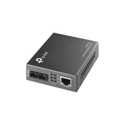 CONVERTIDOR MULTIMEDIA MULTI-MODO, 1 PUERTO RJ45 10/100 MBPS, CONECTOR DE FIBRA SC, HASTA 2 KM-Convertidores de Medios-TP-LINK-Bsai Seguridad & Controles