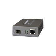 CONVERTIDOR MULTIMEDIA SFP GIGABIT, 1 PUERTO RJ45 1000 MBPS, 1 PUERTO SFP, HASTA 550 M EN FIBRA MULTIMODO Y 10 KM EN FIBRA MONOMODO-Convertidores de Medios-TP-LINK-Bsai Seguridad & Controles