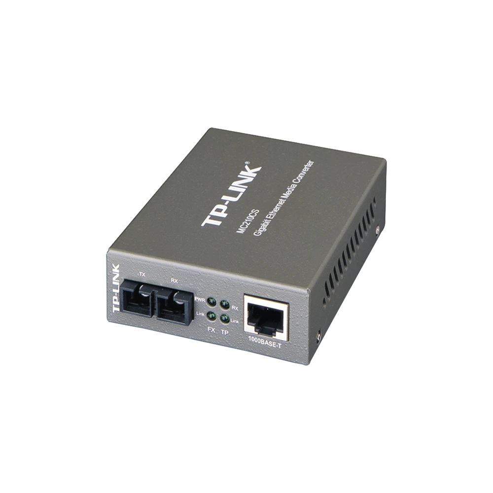 CONVERTIDOR MULTIMEDIA VDM MONOMODO, 1 PUERTO RJ45 10/100, 1 PUERTO SC/UPC, HASTA 20KM-Convertidores de Medios-TP-LINK-Bsai Seguridad & Controles