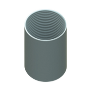 COPLE 1 1/2" (38MM) PARED GRUESA CON ROSCA GALVANIZADO ETIQUETA AMARILLA-Tuberia Metalica-CATUSA-Bsai Seguridad & Controles