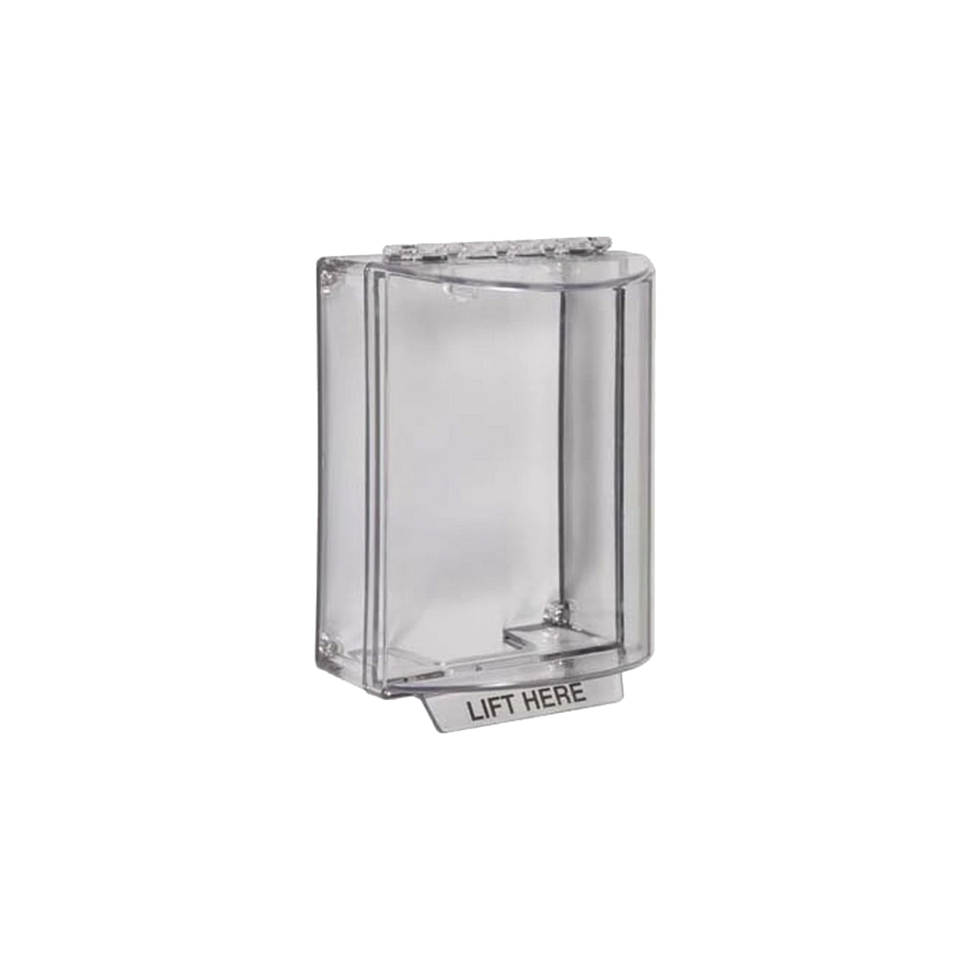 CUBIERTA UNIVERSAL TRANSPARENTE CON ESPACIADOR, TEXTO EN ESPAÑOL-Dispositivos Convencionales-STI-Bsai Seguridad & Controles