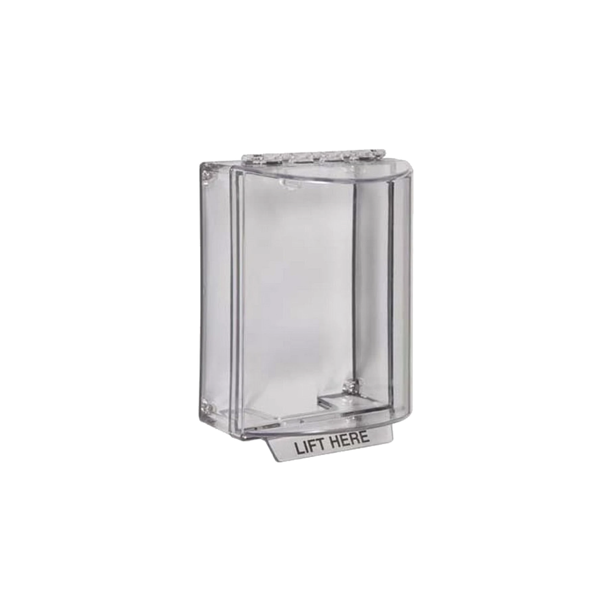 CUBIERTA UNIVERSAL TRANSPARENTE CON ESPACIADOR, TEXTO EN ESPAÑOL-Dispositivos Convencionales-STI-Bsai Seguridad & Controles