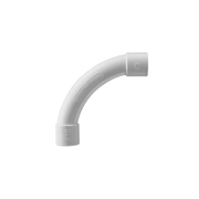 CURVA DE RADIO ESTRECHO PARA TUBERÍA RÍGIDA, RECOMENDADO PARA CABLES DE DATOS, PVC AUTO-EXTINGUIBLE, DE 40 MM (1 1/2")-Tuberia PVC / Registros PVC-GEWISS-Bsai Seguridad & Controles