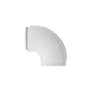 CURVA HORIZONTAL COLOR BLANCO PARA CANALETA THR40-Canaletas-THORSMAN-Bsai Seguridad & Controles