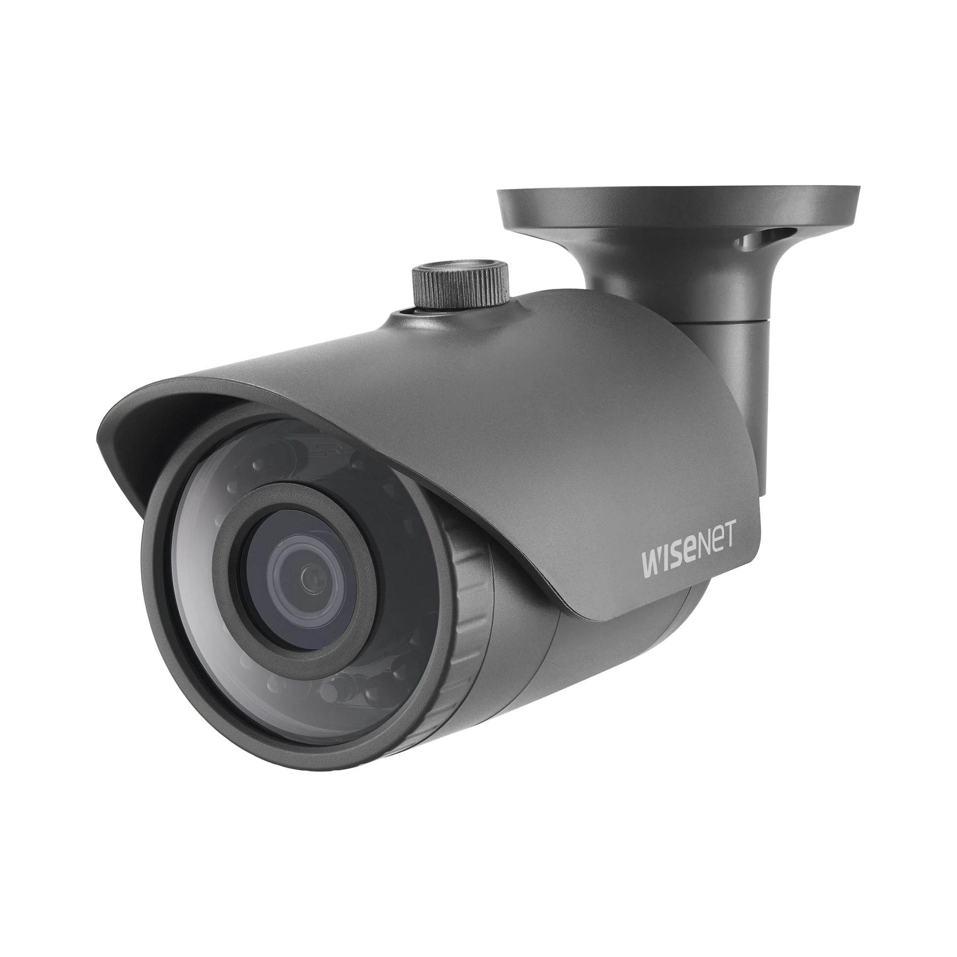 CÁMARA BALA 2MP / QUADHD (AHD, TVI, CVI, CVBS) / LENTE FIJO 4MM / WDR 120 DB / IR 30 M-Cámaras-HANWHA TECHWIN WISENET-Bsai Seguridad & Controles