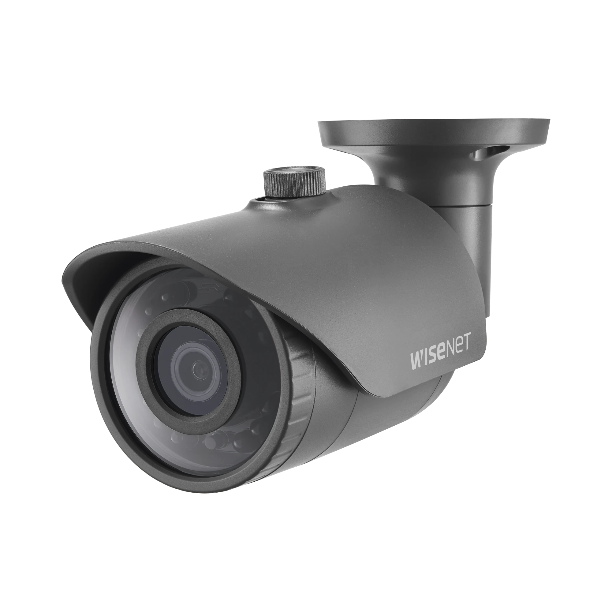 CÁMARA BALA 2MP / QUADHD (AHD, TVI, CVI, CVBS) / LENTE FIJO 4MM / WDR 120 DB / IR 30 M-Cámaras-HANWHA TECHWIN WISENET-Bsai Seguridad & Controles