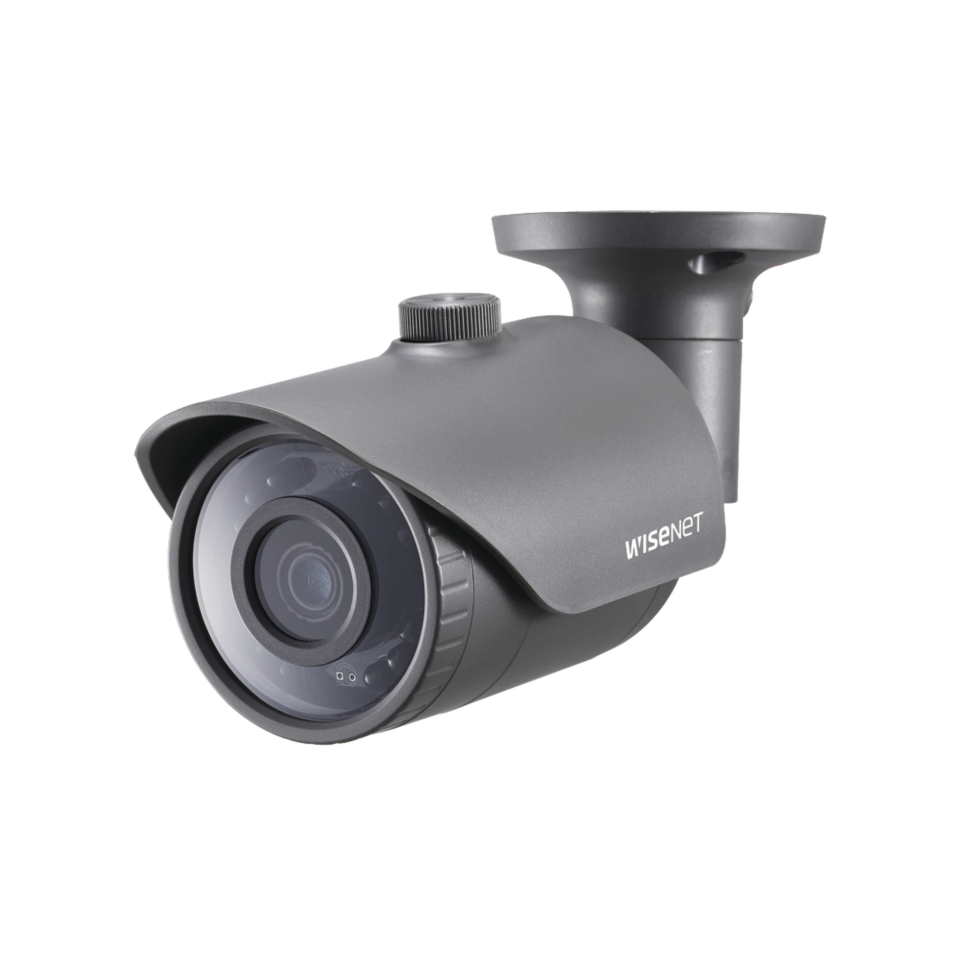 CÁMARA BALA HÍBRIDA / AHD 1080P / CVBS ANALÓGICA / LENTE FIJO 4 MM / IR 20 M / IP66-Cámaras-HANWHA TECHWIN WISENET-Bsai Seguridad & Controles