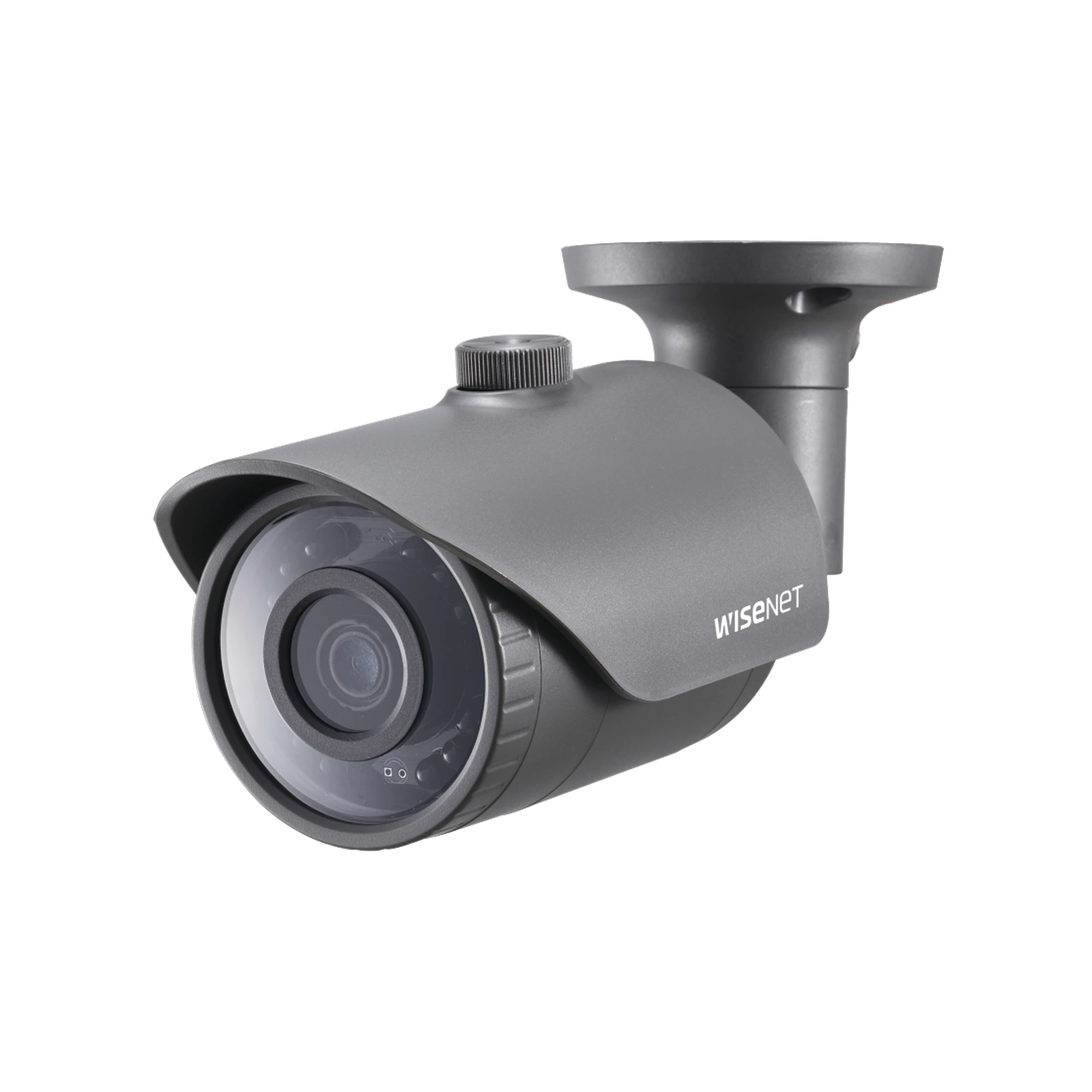CÁMARA BALA HÍBRIDA / AHD 1080P / CVBS ANALÓGICA / LENTE FIJO 4 MM / IR 20 M / IP66-Cámaras-HANWHA TECHWIN WISENET-Bsai Seguridad & Controles