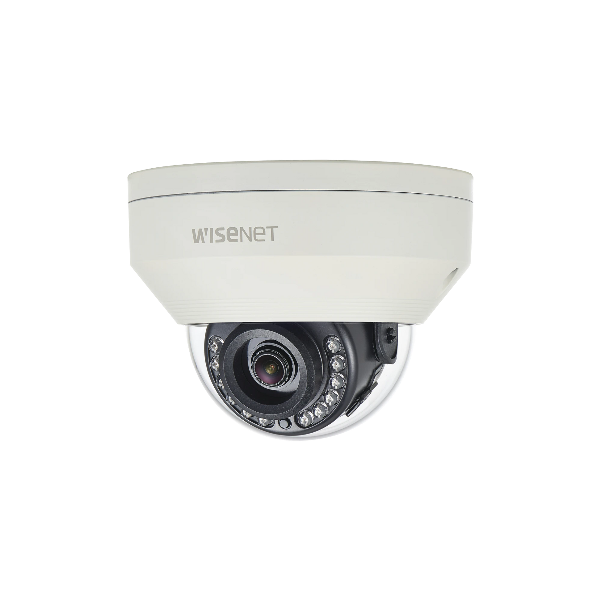 CÁMARA DOMO ANTIVANDALICO 4 MEGAPI­XEL / LENTE 6 MM / IR 30 M / DWDR / HLC / BLC-Cámaras-HANWHA TECHWIN WISENET-Bsai Seguridad & Controles