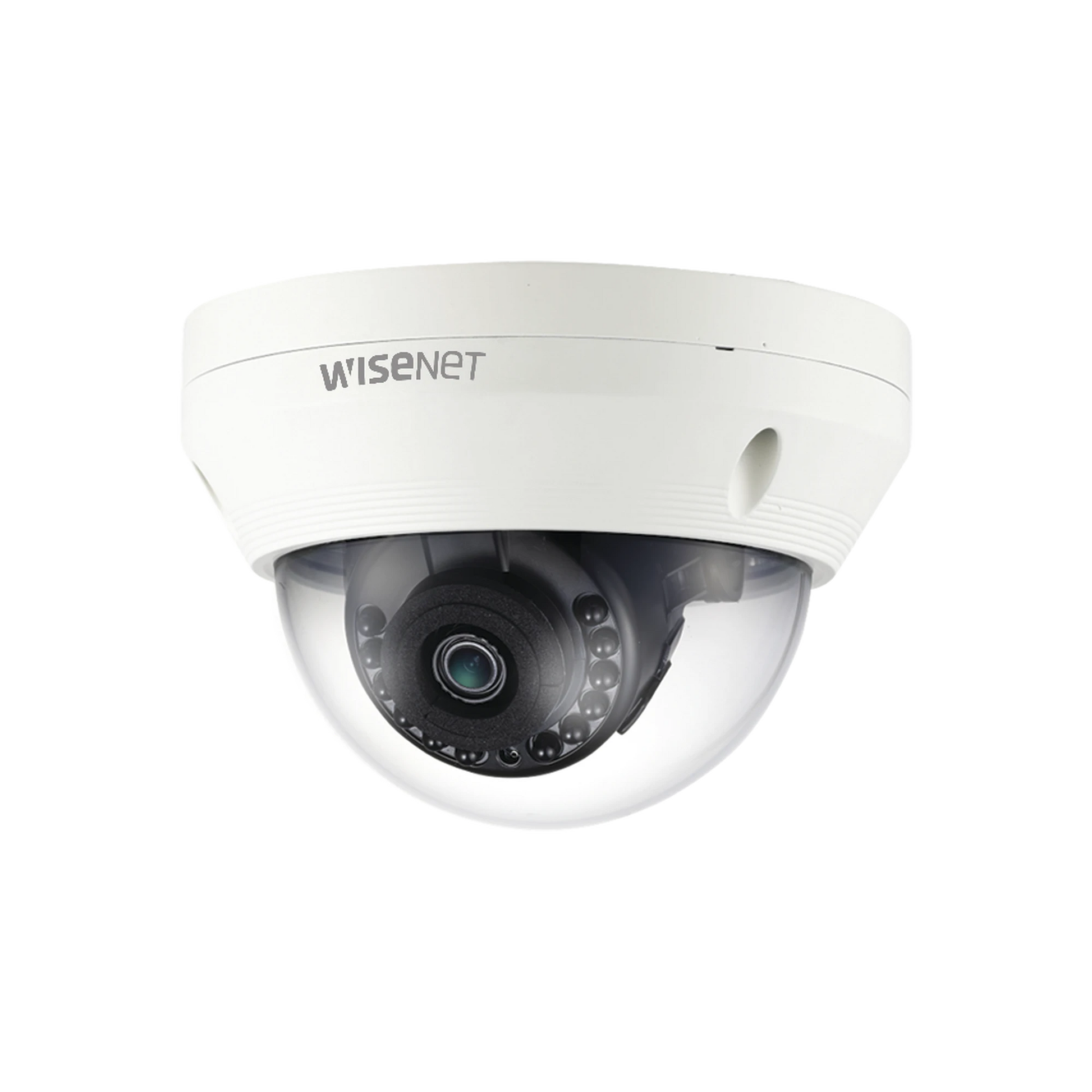 CÁMARA DOMO HÍBRIDA ANTIVANDALICA / AHD 1080P / CVBS ANALOGICO / LENTE FIJO 4MM / IR 20M-Cámaras-HANWHA TECHWIN WISENET-Bsai Seguridad & Controles