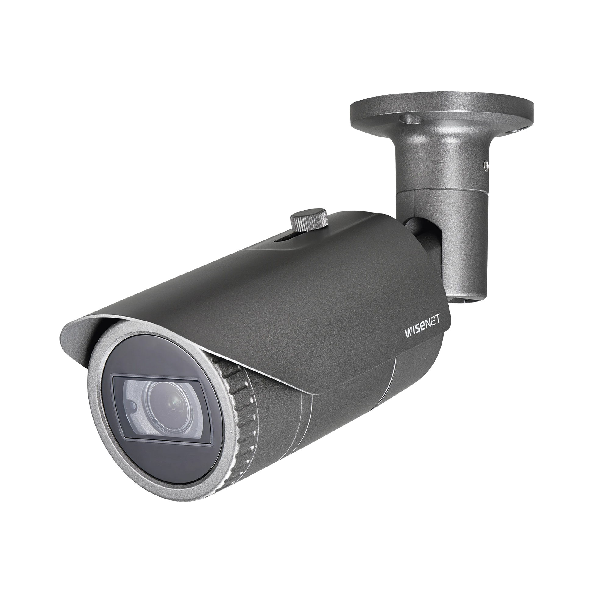 CÁMARA TIPO BALA ANTIVANDALICA 4 MEGAPI­XEL / LENTE VARIFOCAL 3.2 - 10 MM / DWDR / HLC-Cámaras-HANWHA TECHWIN WISENET-Bsai Seguridad & Controles