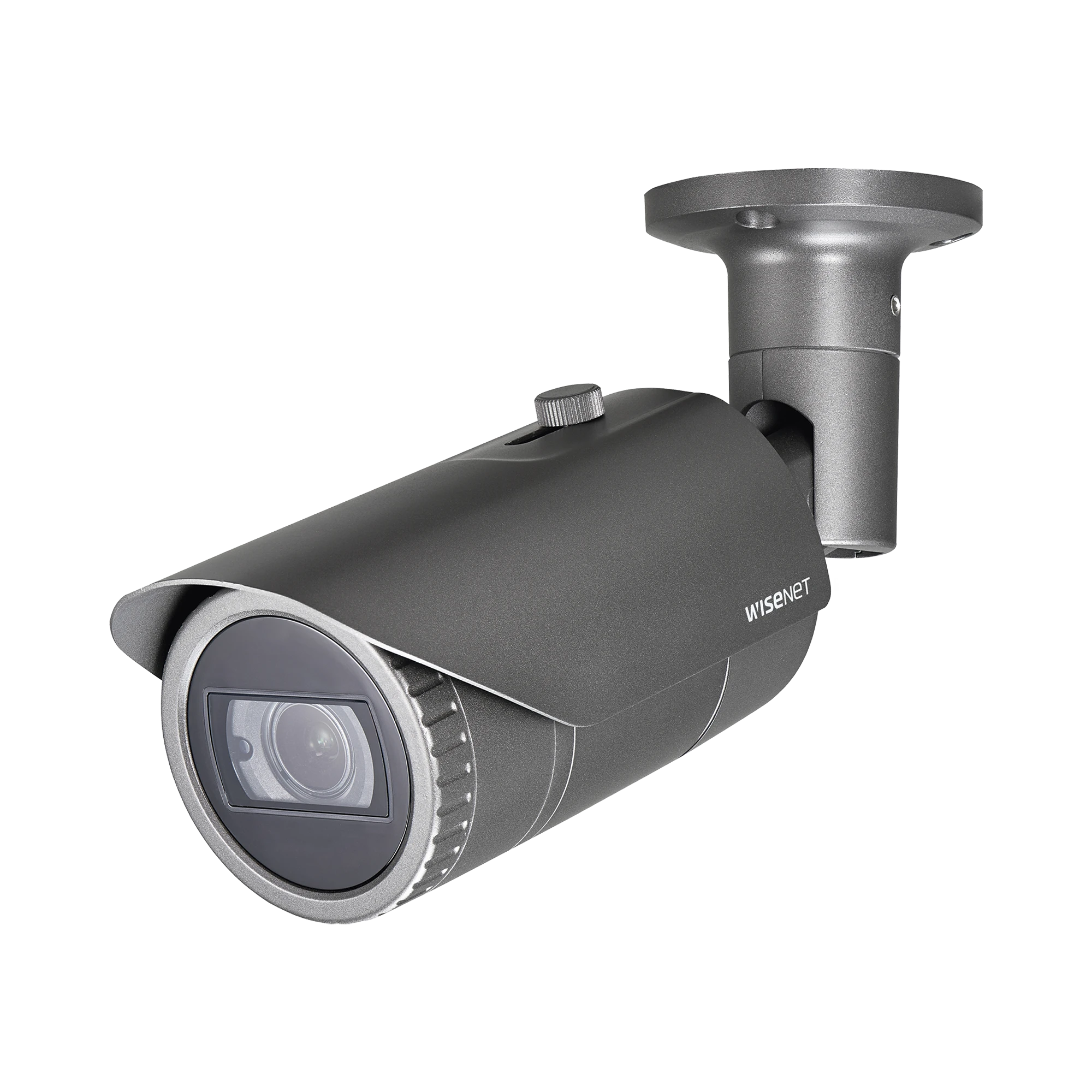 CÁMARA TIPO BALA ANTIVANDALICA 4 MEGAPI­XEL / LENTE VARIFOCAL 3.2 - 10 MM / DWDR / HLC-Cámaras-HANWHA TECHWIN WISENET-Bsai Seguridad & Controles