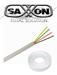SAXXON OWAC4100J - CABLE DE ALARMA / 4 CONDUCTORES / CCA/ CALIBRE 22 AWG / 100 METROS / RECOMENDABLE PARA CONTROL DE ACCESO / VIDEOPORTERO / AUDIO / REFORZADO-Alarmas-SAXXON-TVD416022-Bsai Seguridad & Controles